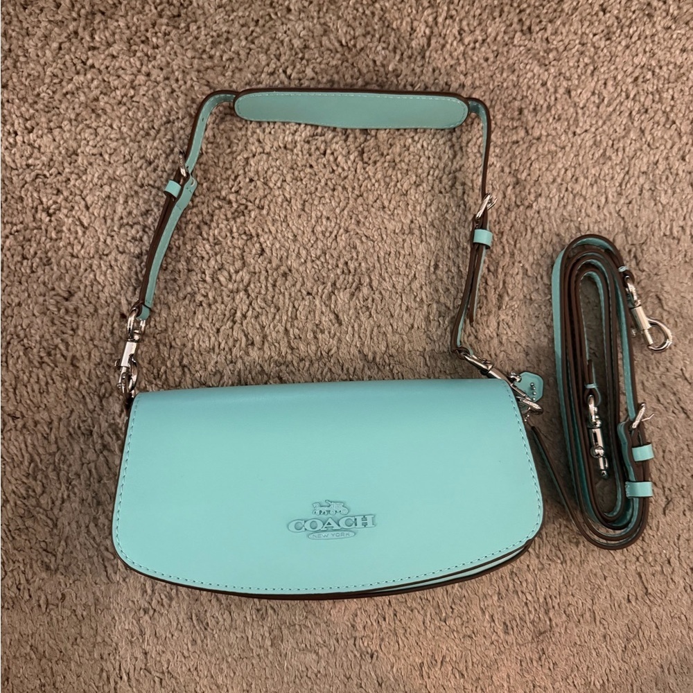 Coach Aqua Crossbody Bag